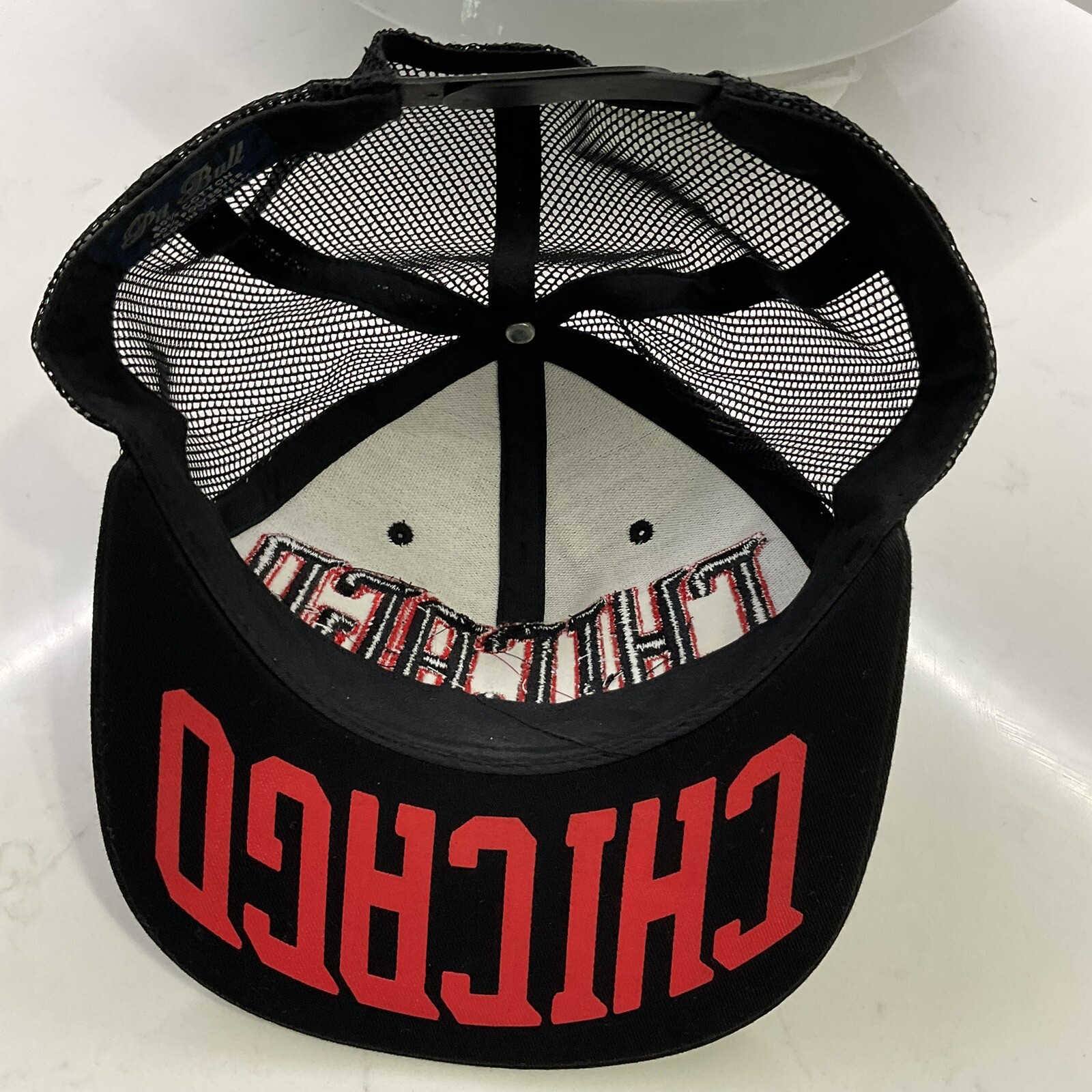 Chicago meshback snapback baseball hat - image 6