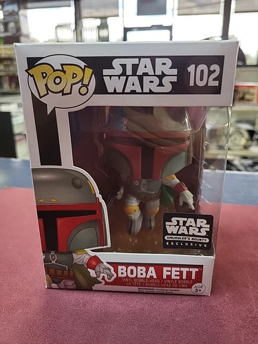 Funko Pop!  Boba Fett Smuggler’s Bounty Exclusive #102 Star Wars