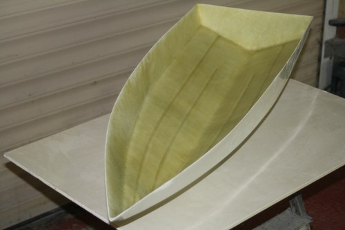 Tiefer "V" Rumpf, DV4, Fiberglas GFK. - Bild 2 von 7