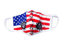United States Flag Double Cloth Washable Face Masks