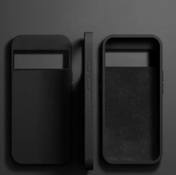 Funda de silicona original de lujo para Google Pixel 8 7 6 Pro 7A 6A cubierta a prueba de golpes Foto 3 de 4