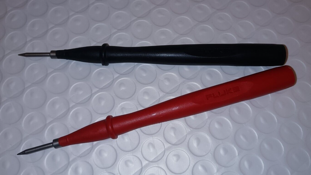 Sondes De Test Fluke TP220 SureGrip - Pour Multimètres TL222/TL224 - Rouge Et Noir - Neuf (boîte Ouverte)