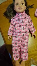 18 inch 45cm doll pyjamas minnie for our generation designafriend babyborn etc