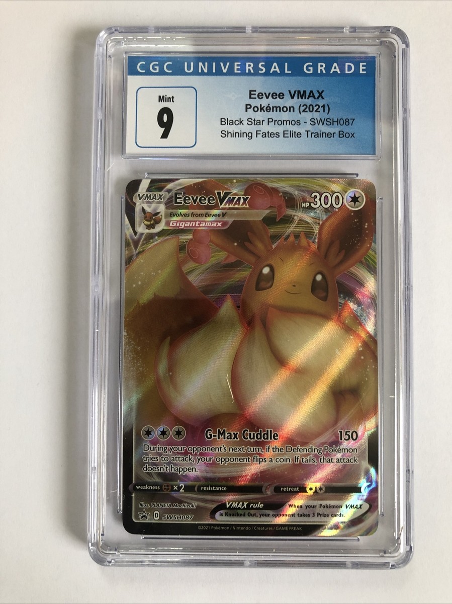 Eevee VMAX Full Art Promo SWSH087 CGC 9 | eBay