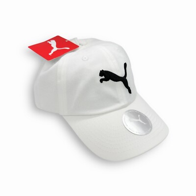 Puma ESS Cap Mütze Cappy Kappe Basecap 052919 (Weiß 02) Adult Unisex Schirmmütze