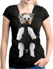 YUDODO Pet Dog Carrier Backpack Adjustable Dog Front Carrier, Legs Out Easy-Fit