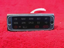 BENDIX/KING KA 185 ANNUNCIATOR PANEL P/N 065-0058-01 WITH CONNECTOR