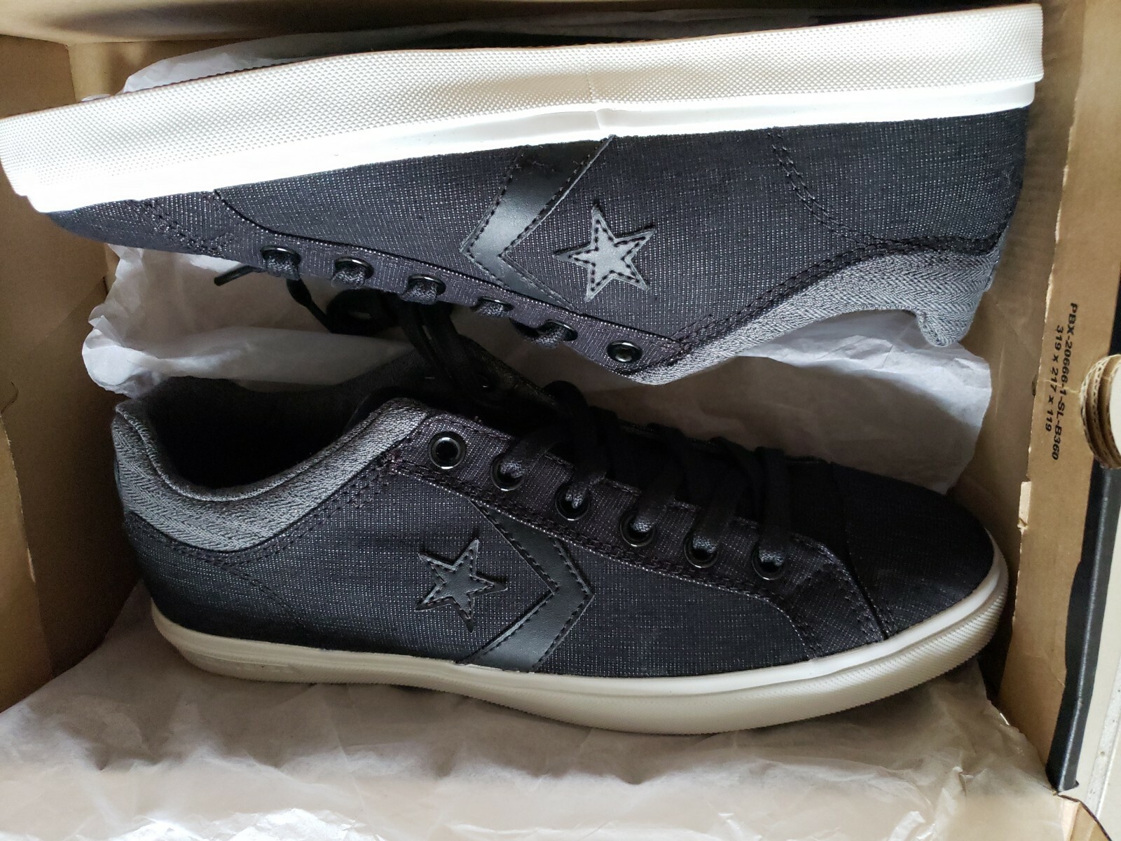 Ox Sneaker. Black Denim edition 