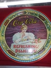 Vtg  1977 Coca Cola Tin Serving Tray 75th Anniversary  Advertisement Tray Coke