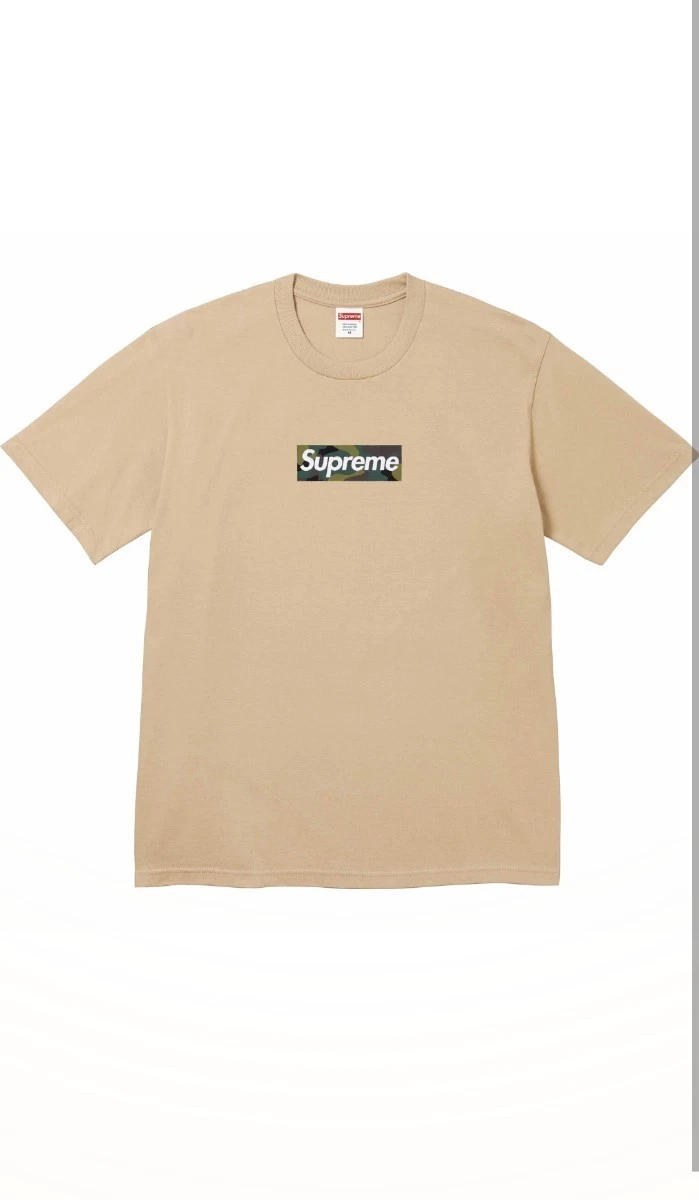 Supreme Box Logo Tee Kaki Supreme Box Logo (Box Logo) T shirt kaki