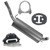 Endtopf Auspuff FüR Fiat Stilo 1 I 1.9D 1.6 1.4 FließHeck (01-07) Polmo