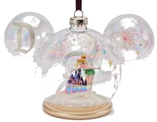 Disney Parks 2025 Disneyland 70th Anniverary Mickey Tinker Bell BOXED Ornament