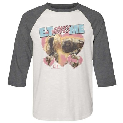 E.T. The Extra-Terrestrial Gertie E.T. Loves Me Men's T Shirt Drew Barrymore