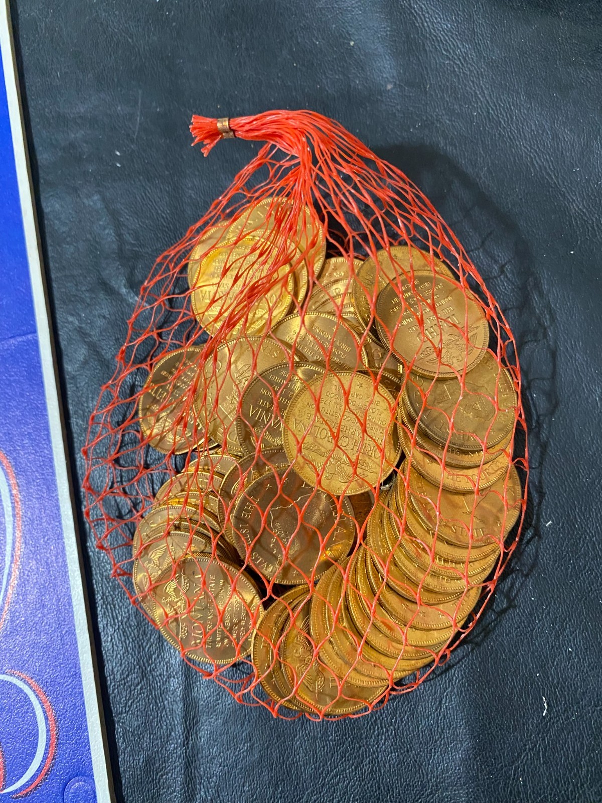 States of the Union Coin collection Solid Bronze with holder 1969 Shell Oil Co.