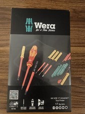 Wera 05006611001 Kraftform Kompakt VDE 17 Universal 1 Tool finder, 17 pieces