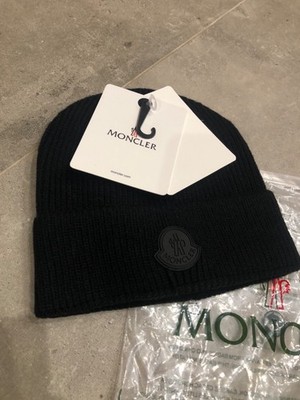 Moncler Wintermütze schwarz