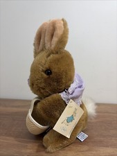 Frederick Warne Eden Toys USA 10 Cotton-Tail Plush Peter Beatrix Potter Brown