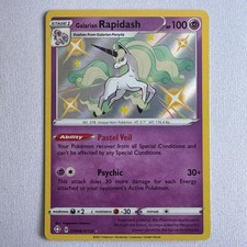 Galarian Rapidash SV048/SV122 Shining Fates Shiny Vault Pokemon Holo NM on eBay