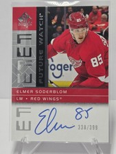 2022-23 SP AUTHENTIC ELMER SODERBLOM PIT PENGUINS RETRO FUTURE WATCH AUTO /399