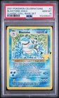 2021 POKEMON CELEBRATIONS CLASSIC COLLECTION #2 BLASTOISE-HOLO PSA 10