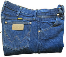 Wrangler-13MWZ- Cowboy Cut-Original Fit-Men's Jeans-Sz. 32x32- Dark Wash