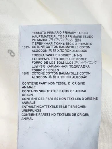 MAISON MARGIELA MM6 2022SS Vestito Camicia 6 Stampa (Shirt Dress) S Cotone WHT S62CT0198