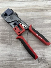 Gardner Bender GMC-1145D Premium Metal RG11 RJ45 Modular Plug Crimper