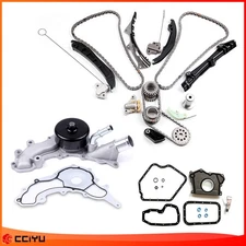 Timing Chain Kit Lower Gasket Set For 12-15 Jeep Wrangler 3.6L DOHC w/Water Pump