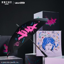 League of Legends: Arcane Jinx Themed Projection Umbrella Anime Cute Gaming Gift