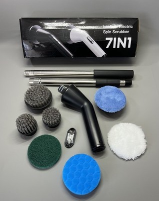 7 in 1 elektrische Spin Scrubber Reinigungsbürste 50'' langer Arm leistungsstark leicht