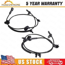 2x Rear Abs Wheel Speed Sensor For Buick Enclave Gmc Acadia Chevy Traverse