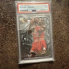 PSA 7 Michael Jordan 1995 Fleer Skybox Metal Chicago Bulls Basketball Card #212
