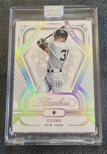 2024 Panini Flawless #48 Ichiro Suzuki diamond #/25 YANKEES 🇯🇵 💎 💎 