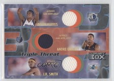 2004-05 Topps Luxury Box Loge Level 17/75 Devin Harris Andre Emmett JR Smith 0o9