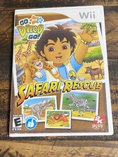 Nintendo Wii Go Diego Go Safari Rescue