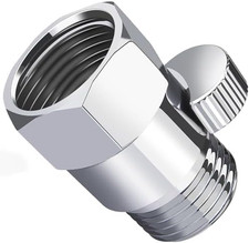 Brass Shower Flow Control Valve: Shower Head Shut off Valve Female and Male , W