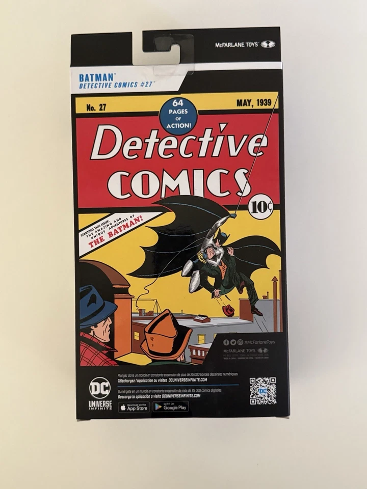 McFarlane Toys DC Multiverse платиновое издание Batman Detective Comics No27 новые - Изображение 3 из 4