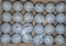 24 used Titleist Pro V1x golf balls 4A/5A