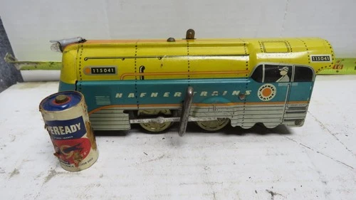 HAFNER O WIND UP ENGINE W/ ORIGINAL BATTERY LIGHT  636866
