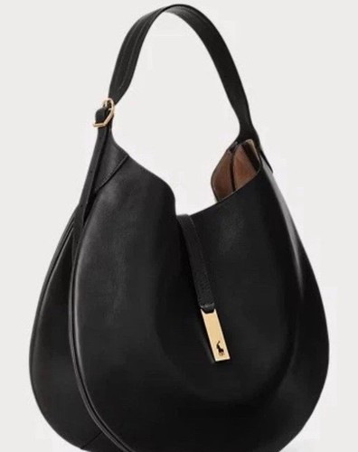 Ralph Lauren Polo ID Calfskin Large Shoulder Bag - Picture 2 of 9