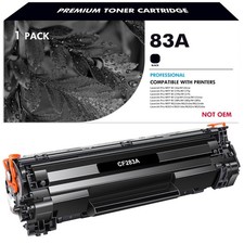 1 PACK CF283A Toner Cartridge for HP 83A Toner LaserJet m225dw m201dw Printer