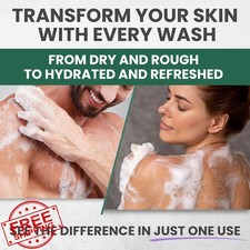 KESMEDIK Tea Tree Lavender Body Wash MaxTherapy Itchy Skin Relief 2-Pack