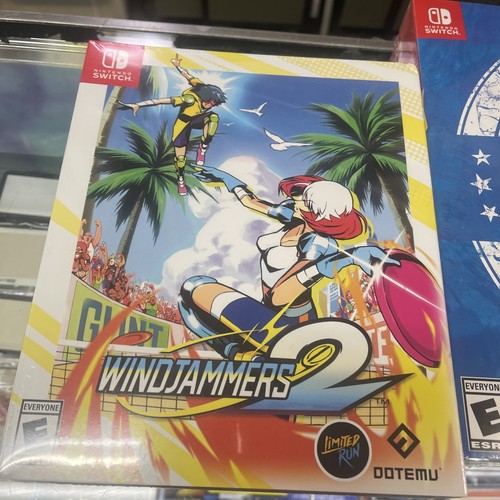 Windjammers And Windjammers 2(Nintendo Switch limited run brand new sealed - Picture 2 of 4