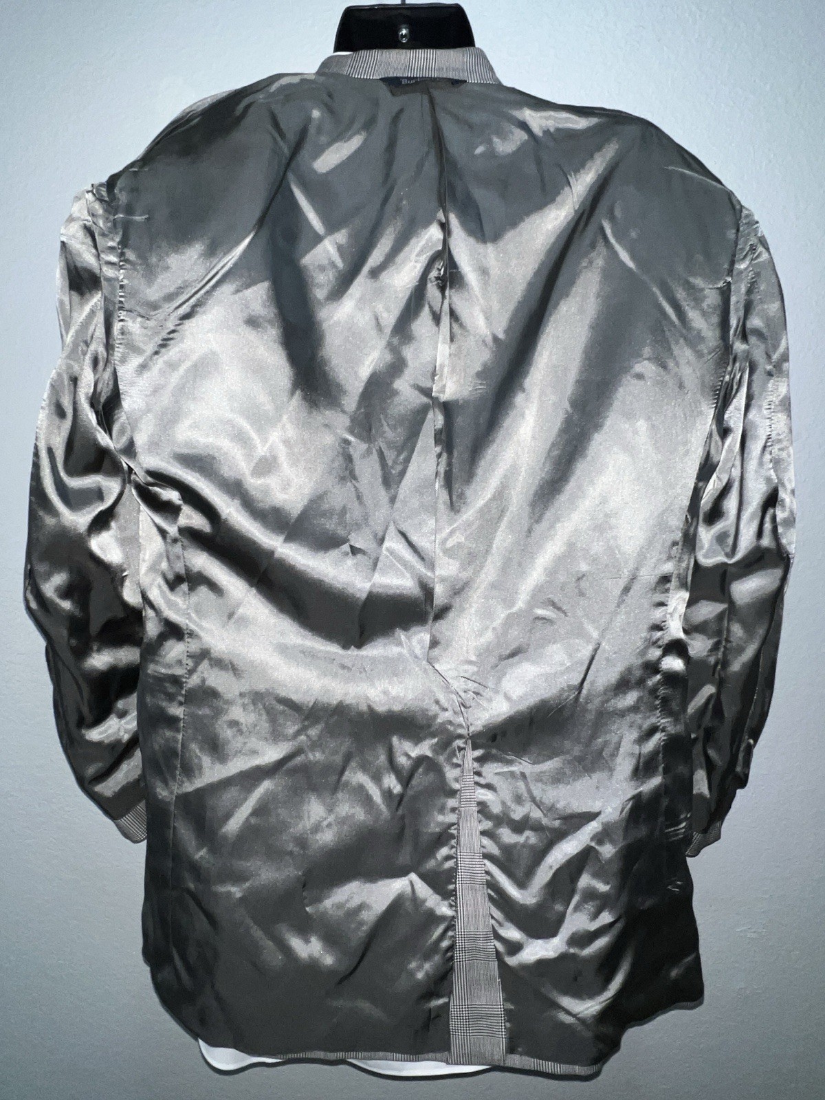 Burberry Gray Multicolor Windowpane Scottish Twee… - image 7