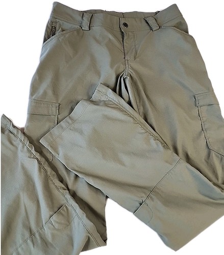 Duluth Trading Pants Women’s 10x33 Olive Dry On The Fly Hiking Outdoors