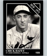 1991 Conlon Collection #33 Chick Hafey NM-MT Cardinals HOF