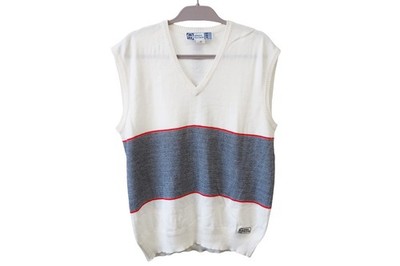 Vintage Sergio Tacchini Vest Tennis Style Sleeveless Pullover Size XL 90's