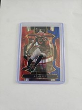 2025 Panini Select - Concourse A.J. Green #99 Red & Blue Shock Prizm