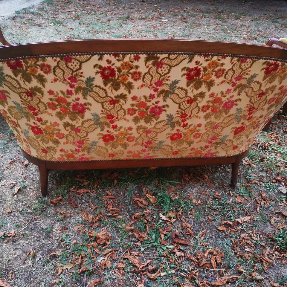 Canapé ancien à restaurer  - Photo 2/4