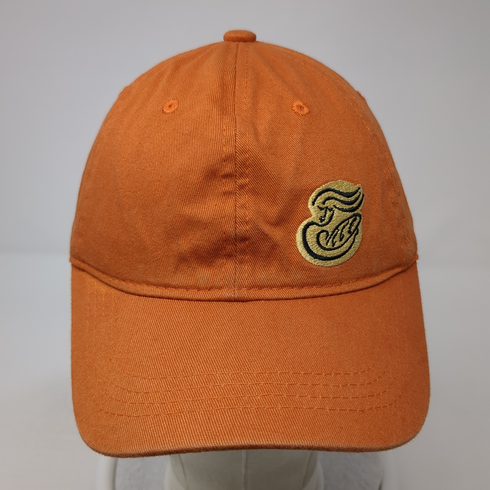 Panera Bread Strapback Baseball Cap Orange One Si… - image 2